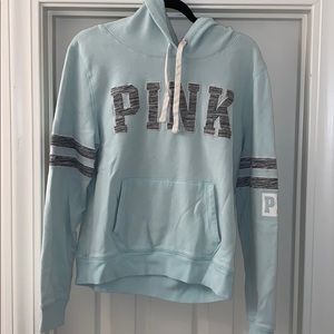 Teal Blue VS Pink Hoodie